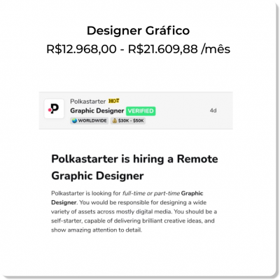 Vaga designer gráfico